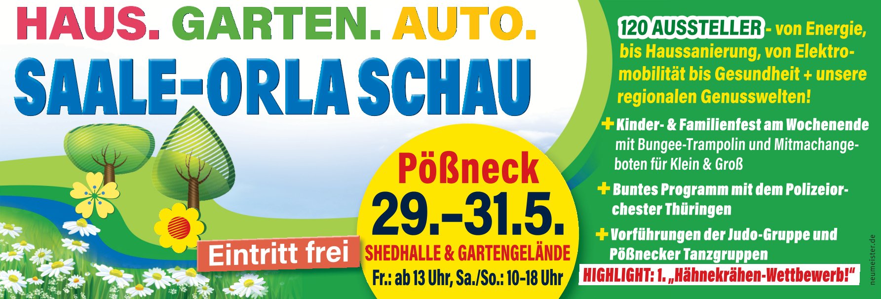 Saale-Orla-Schau 2025 besuchen